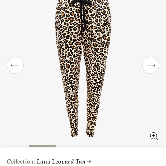 Posh peanut Lana leopard paper bag waist jogger xxl - Picture 2 of 2